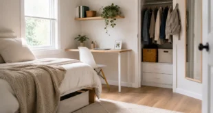 How to Organize a Small Bedroom