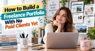 How to Build a Freelance Portfolio With No Paid Clients Yet