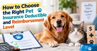 how to choose the right pet insurance deductible and reimbursement level