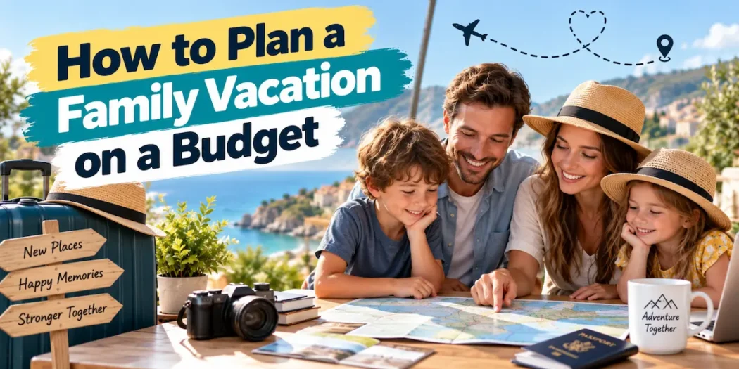 how to plan a family vacation on a budget